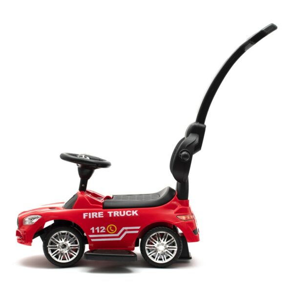 Loopauto Brandweertruck - Glanzende Wielen - Kinderauto - Afbeelding 3