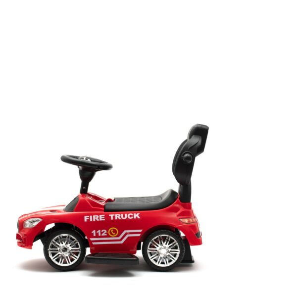 Loopauto Brandweertruck - Glanzende Wielen - Kinderauto - Afbeelding 4