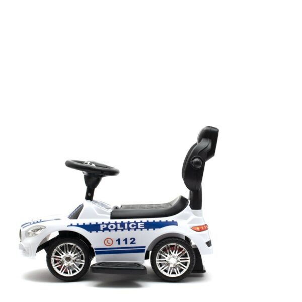 Loopauto Politieauto - Zwart Stuur, Comfortabele Zitting - Afbeelding 5