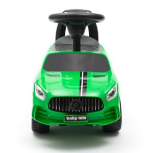 Groene Loopauto - Ergonomische Raceauto met Geluiden