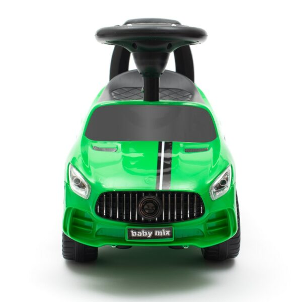 Groene Loopauto - Ergonomische Raceauto met Geluiden