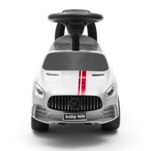 Loopauto Wit - Sportief Ontwerp met Rugleuning