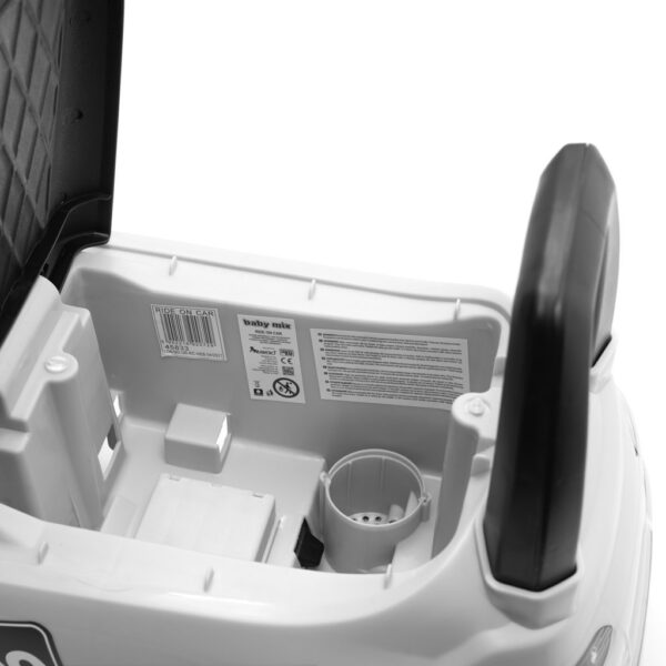 Loopauto Wit - Sportief Ontwerp met Rugleuning - Afbeelding 4