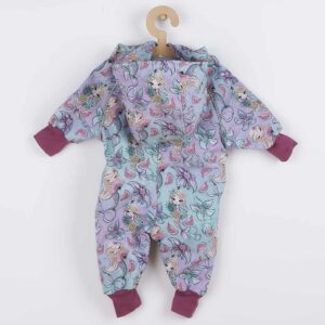 Softshell Jumpsuit - Maat 92 (18-24m) - Zeemeerminnen Print