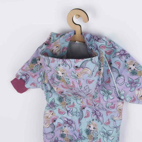 Softshell Jumpsuit - Maat 92 (18-24m) - Zeemeerminnen Print - Afbeelding 2