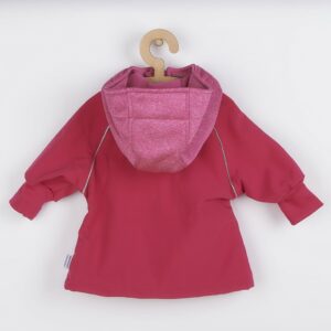 Softshell Babyjas - Roze - Maat 68 (4-6 maanden) - Waterafstotend