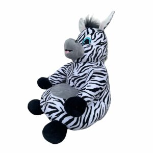 Zitzak Pluche Zebra voor Kinderen - Comfortabel