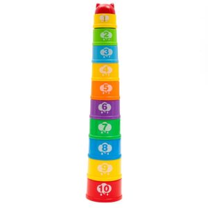 Stapelbekers met Kleurensymbolen - Peuterspeelgoed