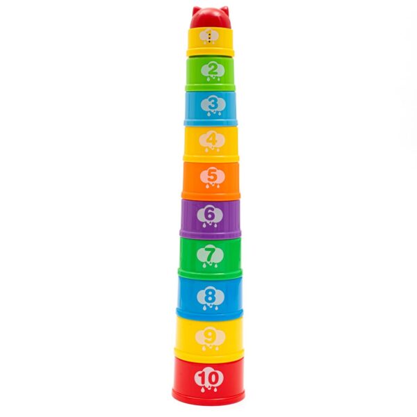 Stapelbekers met Kleurensymbolen - Peuterspeelgoed