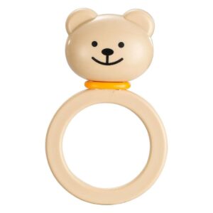 Rammelaar Berenhoofd – Lichtgewicht Beige Baby Speelgoed