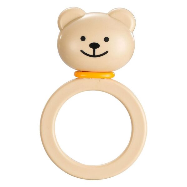 Rammelaar Berenhoofd – Lichtgewicht Beige Baby Speelgoed