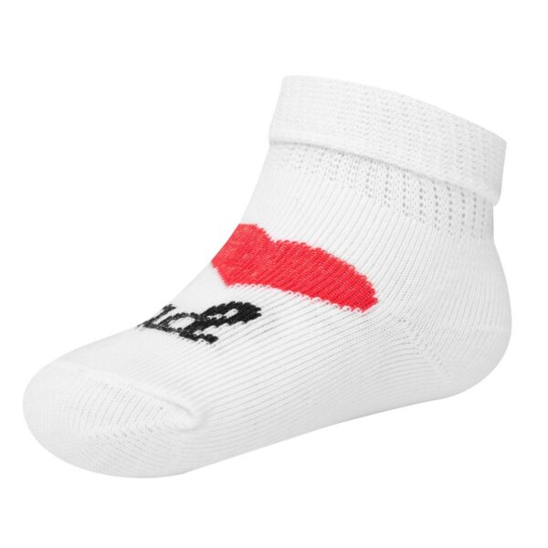 Socks - I Love Mum and Dad - Wit - Maat 56 (0-3 maanden) - Afbeelding 2
