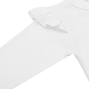 Baby Clothing - Witte Baby Jumpsuit - Maat 74 (6-9m) - Katoen