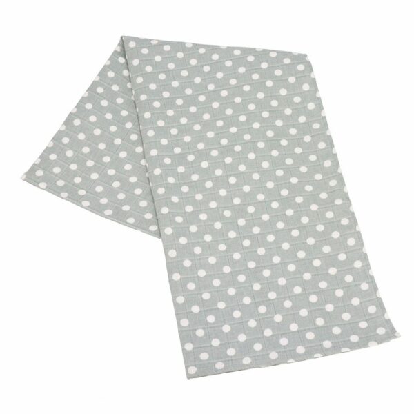 Hydrofiele Doeken 90x110 cm - 2 Stuks - Grijs/Wit