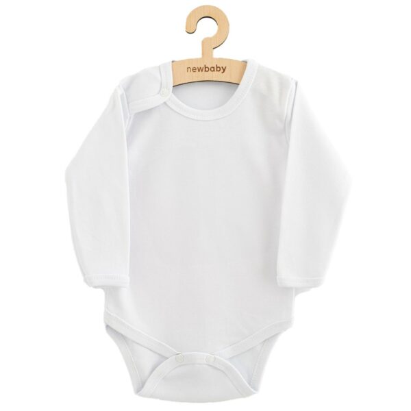 Babykleding - Long sleeve body - Wit - Maat 86 (12-18m) - Afbeelding 2