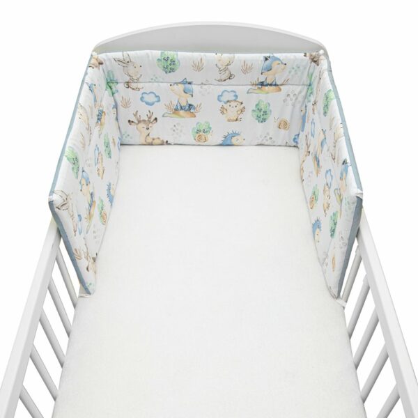 3-delige Baby Beddenset 100x135 cm - Egelprint - Afbeelding 2