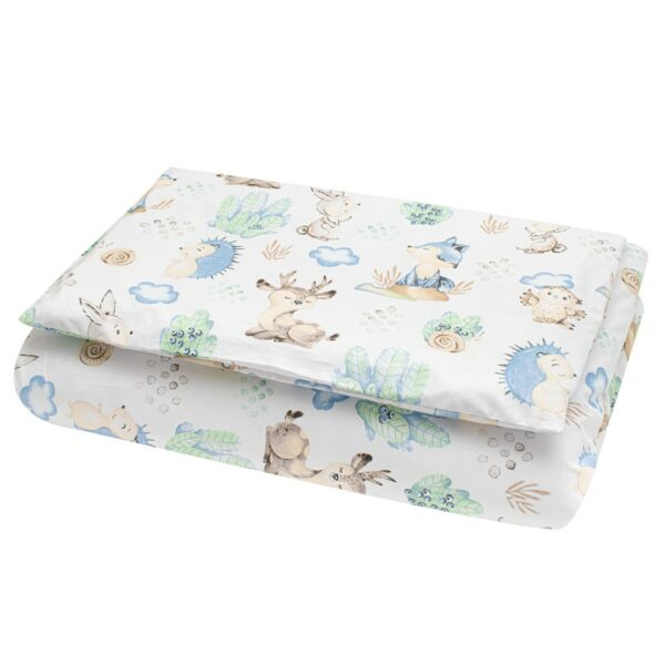 3-delige Baby Beddenset 100x135 cm - Egelprint - Afbeelding 4