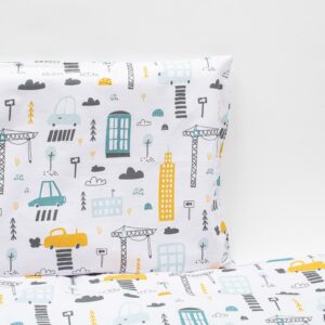 3-delige Beddenset 90x120 cm - City Mustard