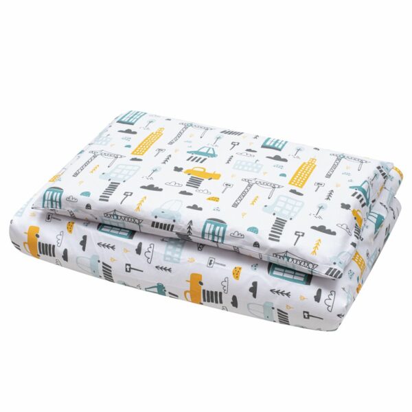 3-delige Beddenset 90x120 cm - City Mustard - Afbeelding 4