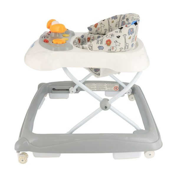 Loopstoel Grijs - Comfortabele Babywalker - Afbeelding 3