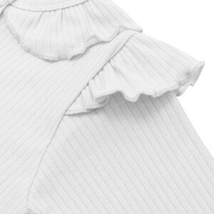 Baby Jumpsuit - Katoen - Strepen - Maat 68 (4-6m) - Witte Overal