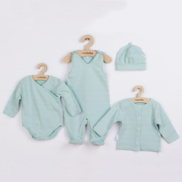 Babykleding - Maternity Set - 4-delige Set - Lichtblauw - Afbeelding 5