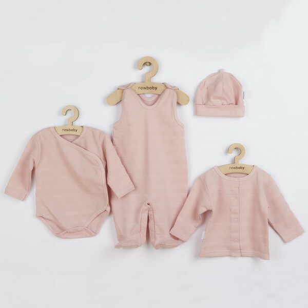 Kledingset - 4-delig - Rompertje met lange mouwen - Mouwloze onesie - Afbeelding 5