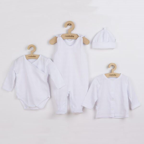 Babykleding - 4-delige Set - Maat 62 - Wit - Rompertje - Afbeelding 5