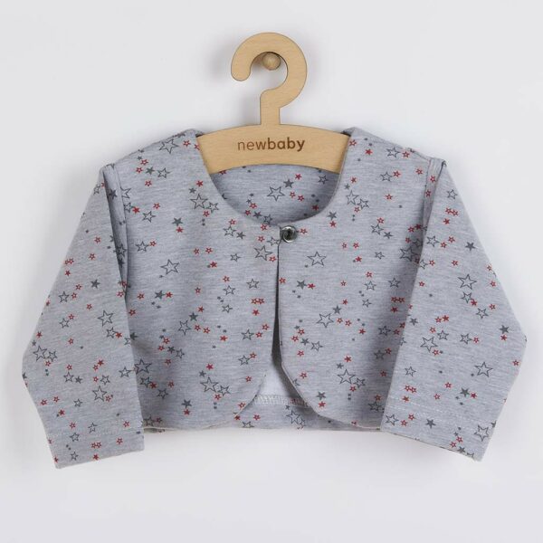 Kinderkleding - 3-delige set - Maat 68 - Grijze top met lange mouwen - Afbeelding 3