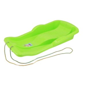 Groene Slede - Duurzaam Plastic - Trekkoord - Speelgoed