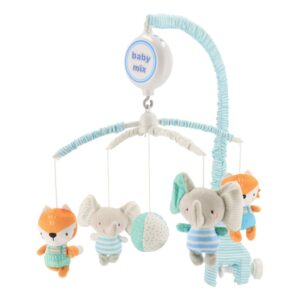 Muziekmobiel Olifant en Vos - Schommelmobiel met muziek