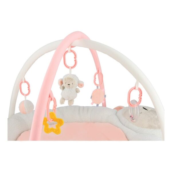 Luxe Pluche Speelkleed met Schapenmotief - Babyplaymat - Afbeelding 2