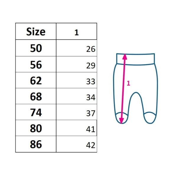 Babybroek - Kerstthema - Katoen - Maat 62 (3-6 maanden)