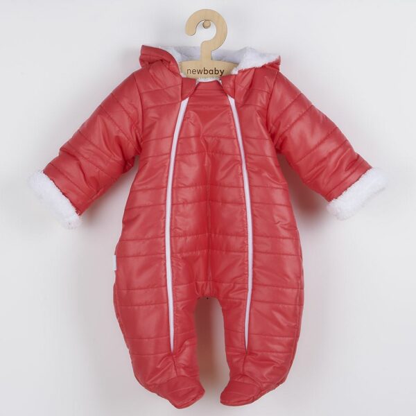 Winterjumpsuit - met capuchon - met oren - maat 56 (0-3 maanden)
