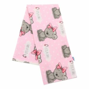 Flanellen Doek - Roze - Cadeau voor Babyshower