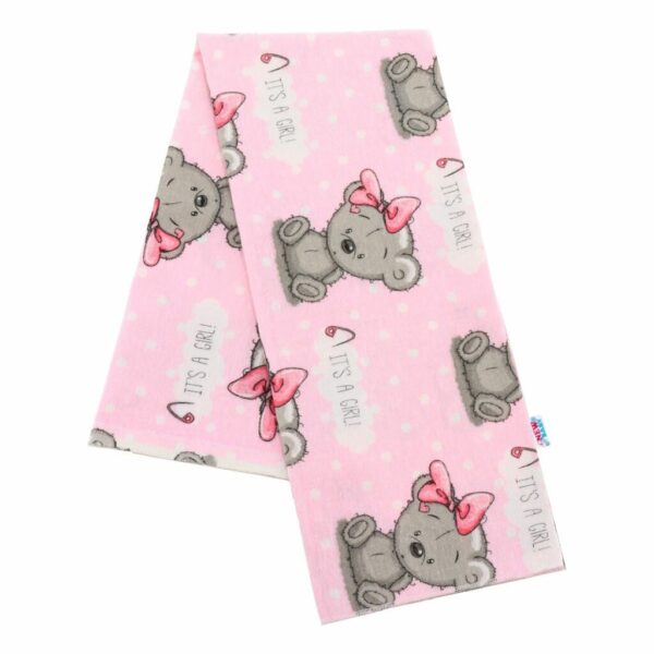 Flanellen Doek - Roze - Cadeau voor Babyshower