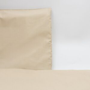 Babybed met dekbedset - 90/120 cm - Wit - Lichtbruin