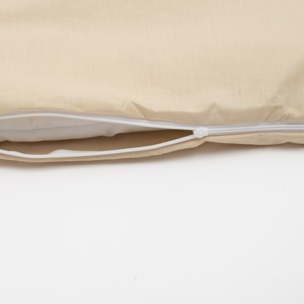 Babybed met dekbedset - 90/120 cm - Wit - Lichtbruin - Afbeelding 2