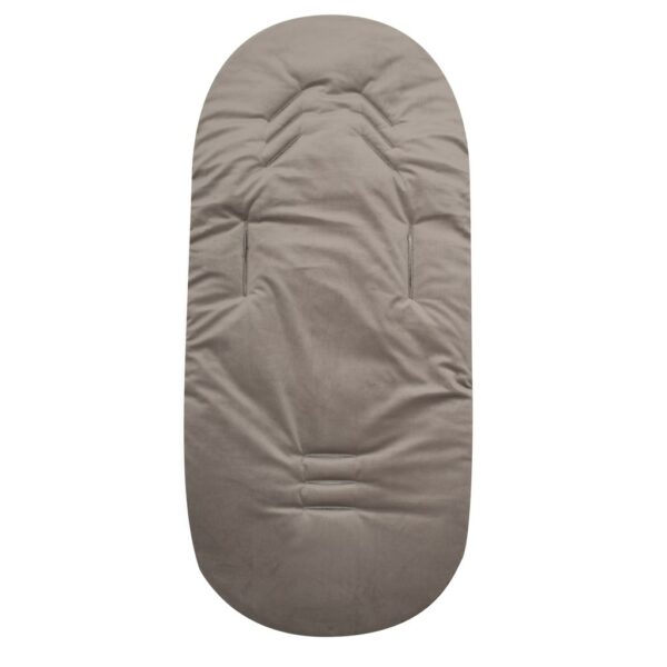 Voetenzak Bruin-Ecru Velvet voor Buggy - Universeel - Afbeelding 2
