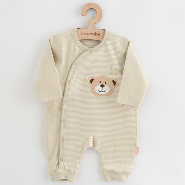 Baby Gift Set - 4-Piece - Biologisch Katoen - Beige - Jumpsuit - Afbeelding 2