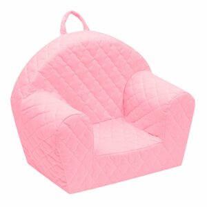 Luxe Roze Velvet Kinderstoel voor Meubels