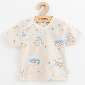 T-shirt - Katoen - Drukknoopjes - Fairy en vlinders - Maat 68 (4-6 maanden)