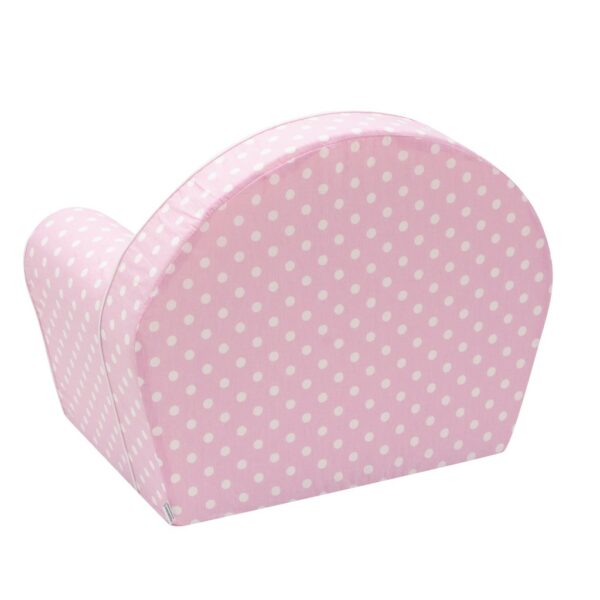 Kinderstoel - Zachte stof - Lichtroze - Zebra print - Afbeelding 2