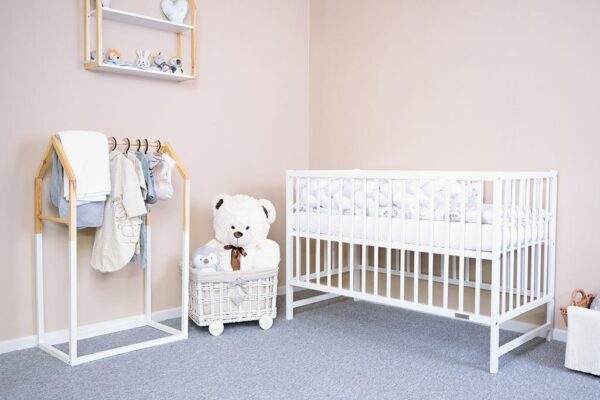Kinderbedje BASIC - Wit - Stevig - Voor peuters - Afbeelding 2