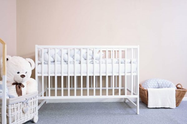 Kinderbedje BASIC - Wit - Stevig - Voor peuters - Afbeelding 3