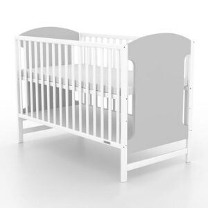Modern kinderbedje MIA grey - Veilig en comfortabel