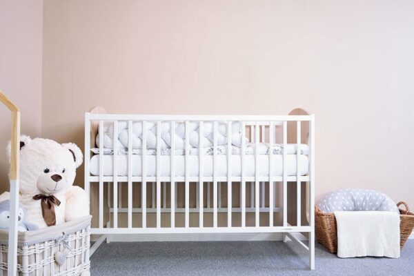 Stevig Houten Babybedje met Lattenbodem - Eikenlook - Afbeelding 3