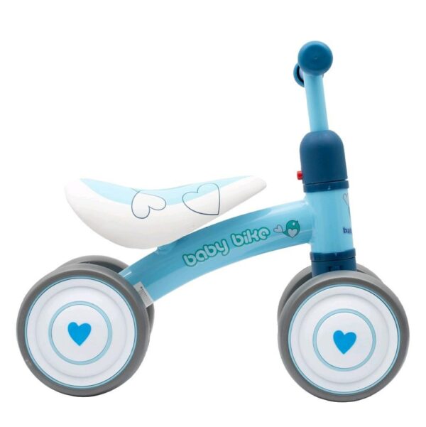 Loopfiets Blauw - Vierwieler voor Peuters - Afbeelding 4