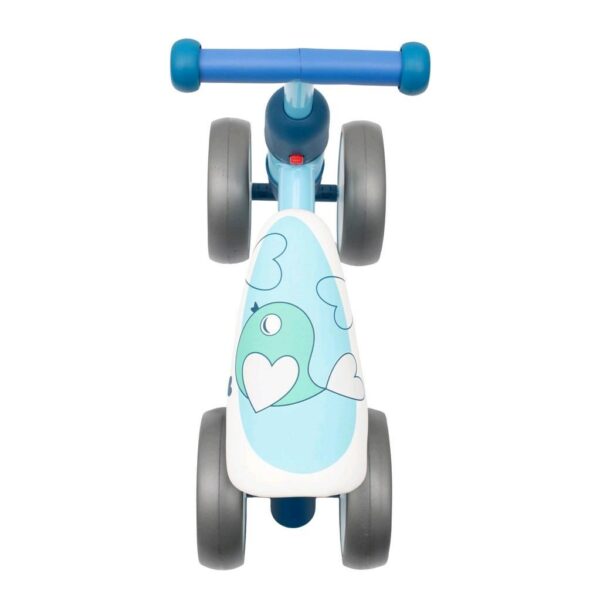 Loopfiets Roze & Grijs - Peuterfiets zonder Pedalen - Afbeelding 5