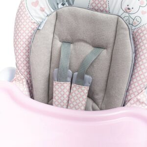 Roze Grijze Kinderstoel - Verstelbaar en inklapbaar